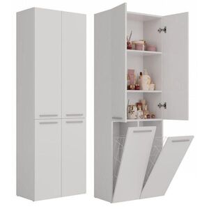 RAUMHIRSCH FURNITURE KOUZELNA SKŘÍŇKA Bílá 60/174/30 obraz