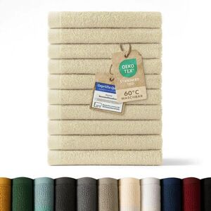 Blumtal RUČNÍK PRO HOSTY sada 10 ks, 10x ručník pro hosty 30/30 cm, písková obraz