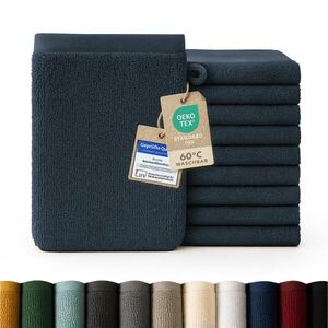 Blumtal ŽÍNKA sada 10 ks, 10x žínka 15/20 cm, tmavě modrá obraz