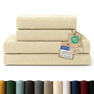 Blumtal OSUŠKA 4dílná sada, 2x osuška 70/140 + 2x ručník 50/100 cm, písková obraz