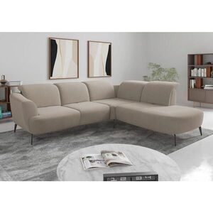 Sit & More ROHOVÁ SEDAČKA, textil, béžová obraz