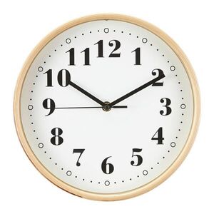 Ambia Home NÁSTĚNNÉ HODINY světle hnědá 25 cm obraz
