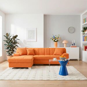 MID.YOU ROHOVÁ ROZKLÁDACÍ POHOVKA, textil, oranžová obraz