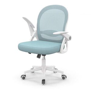 Rattantree ERGONOMICKÁ-KANCELÁŘSKÁ-ŽIDLE, středně vysoké opěradlo, sklápěcí opěrky na ruce, bederní opěrka – Světle zelená obraz