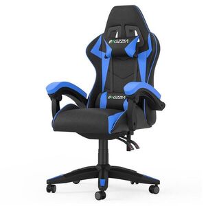 Rattantree HERNÍ-ŽIDLE ergonomická, nastavitelné opěradlo, polštářky – Modrá obraz