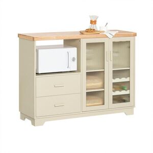 SoBuy NÍZKÁ SKŘÍŇ se dvěma zásuvkami 120x40x90cm Moderní obraz