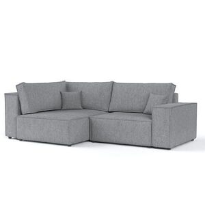 AltaBeds ROHOVÁ SEDAČKA AVION, textil, Šedá obraz