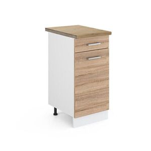 Vicco SPODNÍ SKŘÍŇKA KUCHYŇSKÉ LINKY R-Line Sonoma 40 cm , PD Dub obraz
