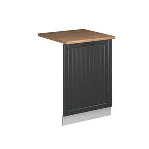 Vicco ČELNÍ PANEL MYČKY Fame-Line Antracitový venkovský dům 60 cm , PD Dub obraz