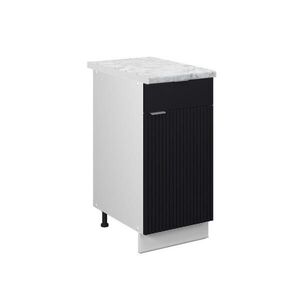 Vicco SPODNÍ SKŘÍŇKA KUCHYŇSKÉ LINKY Fame-Line Černý pruhovaný 40 cm , PD Mramor obraz