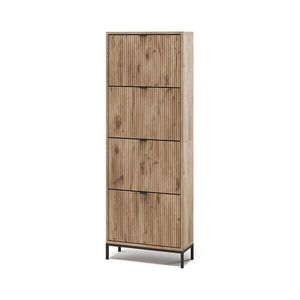 Vicco BOTNÍK NA BOTY Eliza Dub Viking 60 x 168 cm se 4 sklopnými zásuvkami obraz