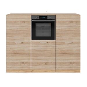 Vicco KUCHYŇSKÝ BLOK R-Line Dub Sonoma/Goldkraft 180 cm bez pracovní desky obraz