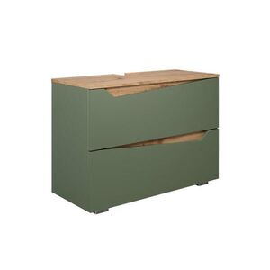 Vicco DOLNÍ SKŘÍŇKA POD DŘEZ Marelle Zelená/umělecká 80 x 57.5 cm se 2 zásuvkami obraz