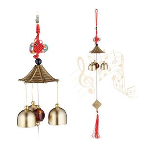 Relaxdays ZVONKOHRA Zlatá Červená Černá 2dílná-sada Feng Shui Železo 49 cm obraz