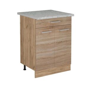 Vicco SPODNÍ SKŘÍŇKA KUCHYŇSKÉ LINKY R-Line Sonoma 60 cm PD Mramor obraz