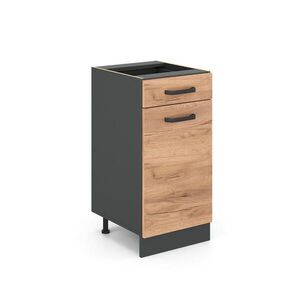 Vicco SPODNÍ SKŘÍŇKA KUCHYŇSKÉ LINKY R-Line Zlatý mocný dub 40 cm bez pracovní desky obraz