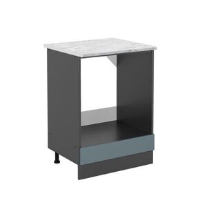 Vicco SKŘÍŇKA NA VESTAVĚNOU TROUBU R-Line Modrošedá 60 cm PD Mramor obraz