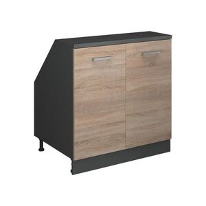 Vicco ŠIKMÁ SKŘÍŇ Rion Sonoma 80 x 81.6 cm se 2 dveřmi, korpus skříně hloubka 60 cm obraz