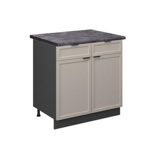 Vicco SPODNÍ SKŘÍŇKA KUCHYŇSKÉ LINKY Fame-Line GreyBeige 80 cm , PD Antracit obraz