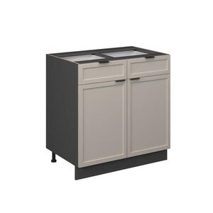 Vicco SPODNÍ SKŘÍŇKA KUCHYŇSKÉ LINKY Fame-Line GreyBeige 80 cm bez pracovní desky obraz