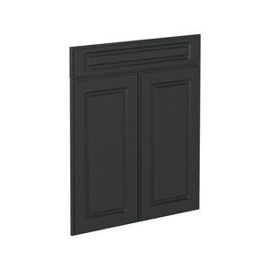 Vicco KUCHYŇSKÁ DVÍŘKA R-Line Antracitový venkovský dům 59.6 x 70.8 cm nábytková čela pro spodní skříňku se zásuvkami obraz