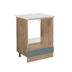 Vicco SKŘÍŇKA NA VESTAVĚNOU TROUBU R-Line Modrošedá 60 cm PD Mramor obraz