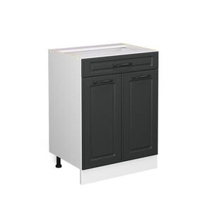 Vicco SPODNÍ SKŘÍŇKA KUCHYŇSKÉ LINKY R-Line Antracitový venkovský dům 60 cm se zásuvkou, bez pracovní desky obraz