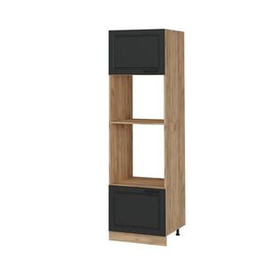 Vicco SKŘÍŇKA NA MIKROVLNNOU TROUBU R-Line Antracitový venkovský dům 60 cm obraz