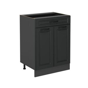 Vicco SPODNÍ SKŘÍŇKA KUCHYŇSKÉ LINKY R-Line Antracitový venkovský dům 60 cm se zásuvkou, bez pracovní desky obraz