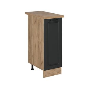 Vicco LÉKÁRNIČKOVÁ SKŘÍŇKA R-Line Antracitový venkovský dům 30 cm , PD Dub obraz