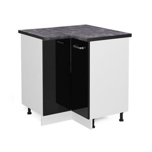 Vicco ROHOVÁ SKŘÍŇKA R-Line Černý vysoký lesk 75.6 cm , PD Antracit obraz
