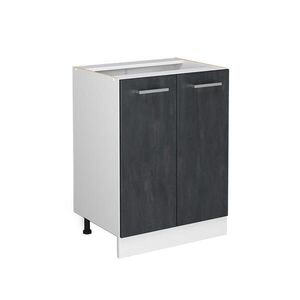 Vicco SPODNÍ SKŘÍŇKA KUCHYŇSKÉ LINKY R-Line Černý beton 60 cm bez pracovní desky obraz