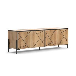 Vicco NÍZKÝ NÁBYTEK POD TELEVIZI Hatto Dub 156.8 x 50 cm obraz