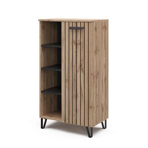 Vicco PŘÍBORNÍK Amber Dub Wotan 35 x 110 cm s 1 dveřmi obraz