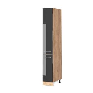 Vicco LÉKÁRNIČKOVÁ SKŘÍŇKA Fame-Line Antracitový vysoký lesk 30 cm obraz