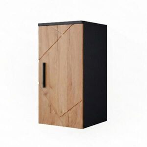 Vicco SKŘÍŇKA DO KOUPELNY Irma Zlatý dub power/antracit 30 x 59 cm obraz