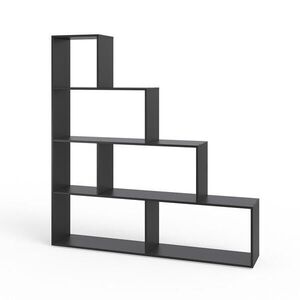 Vicco SCHODIŠŤOVÝ REGÁL Černá 163 x 155 cm obraz