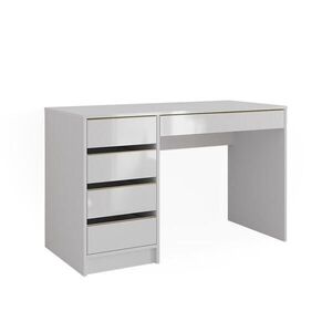 Vicco STŮL Sherry Bílá vysoký lesk 55 x 120 cm se zásuvkami obraz