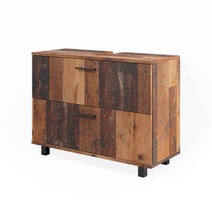 Vicco DOLNÍ SKŘÍŇKA POD DŘEZ Ilias Rustikální dub 80 x 60.8 cm se 2 zásuvkami obraz