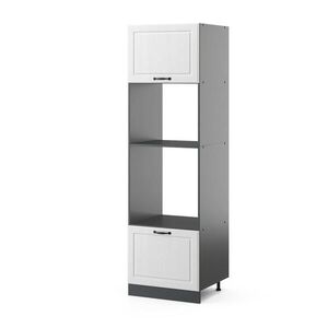 Vicco SKŘÍŇKA NA MIKROVLNNOU TROUBU R-Line Bílý venkovský dům 60 cm obraz