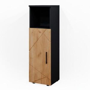Vicco STŘEDNÍ SKŘÍŇKA Irma Zlatý dub power/antracit 30 x 95 cm obraz