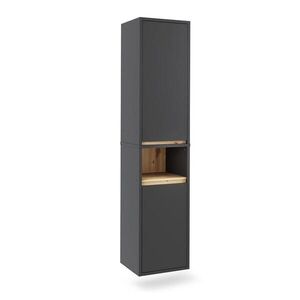 Vicco VYSOKÁ SKŘÍŇKA Viola Grey/Artisan 38 x 170 cm se 2 dveřmi obraz