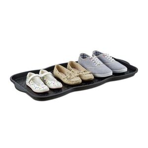 Relaxdays ODKAPÁVAČ Černý plast 75x38, 5 cm obraz