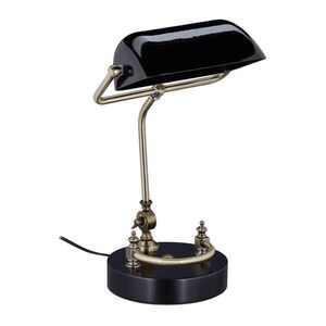 Relaxdays LAMPA Černá E27 obraz