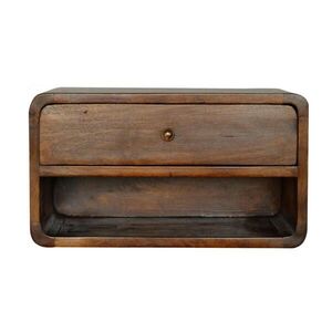 Artisan Furniture KONFERENČNÍ STOLEK z masivního dřeva v dubovém provedení, otevřený úložný prostor, severské nohy obraz