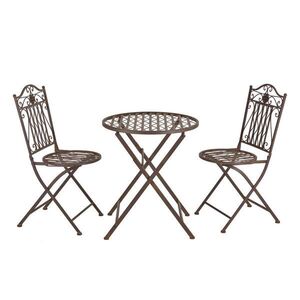 [en.casa] BISTRO SET 3 KS. Biella obraz