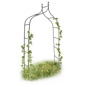 Relaxdays OBLOUK Tmavě zelená Ocel 240x140 cm obraz