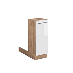 Vicco KUCHYŇSKÝ OSTROV Fame-Line Bílá vysoký lesk 30 cm bez pracovní desky obraz