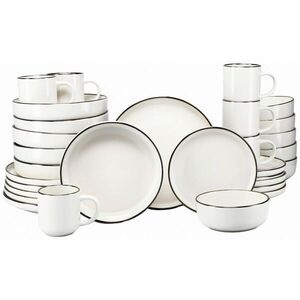 Creatable KOMBINOVANÁ SOUPRAVA Nordic Festive Creme 30dílné obraz