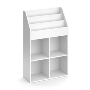 Vicco KNIHOVNA Luigi Bílá 72 x 114.2 cm obraz